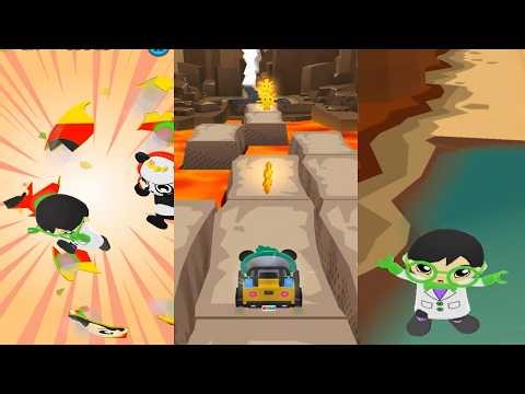 TAG WITH RYAN JACK O LANTERN RYAN VS SPY ROBO PANDA VS PHYSIOLOGIST RYAN GAMEPLAY
