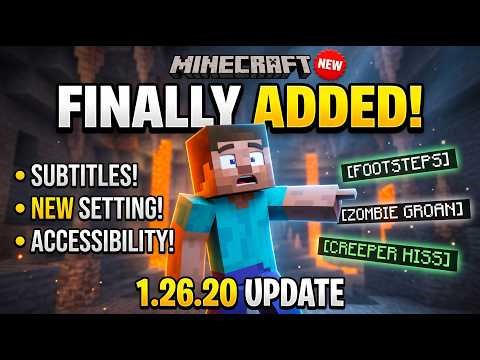 MCPE 1.26.20 Update – This Feature Was Requested for YEARS 😳