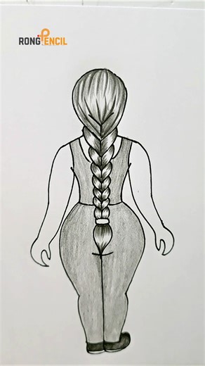 How to draw Girl | Easy girl drawing | Girl Drawing easy |#girldrawing #art #drawing #easydrawing