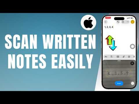 Can Your iPhone Convert Handwritten Notes to Digital Text
