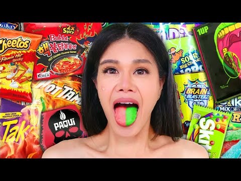 Vy Qwaint! EXTREME Spicy VS Sour Challenge