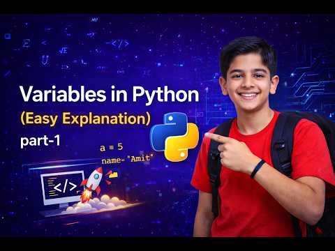 Variables in Python (Easy Explanation) part 1