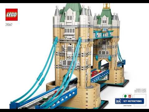 LEGO 21067 Tower Bridge – Building Instructions | Architecture (2026)