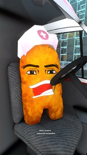 Gegagedigedagedago Help the old nuggets slip on a banana peel #minecraftanimation
