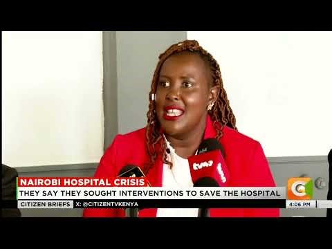 A section of KHA members say they approached the President on Nairobi Hospital crisis