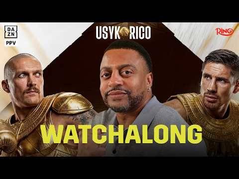 OLEKSANDR USYK VS. RICO VERHOEVEN WATCHALONG LIVESTREAM