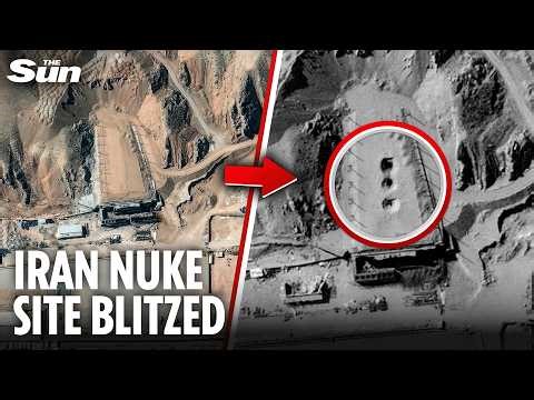 Satellite Imagery reveals Israel's incisive strike on dangerous Iranian 'nuke' facility