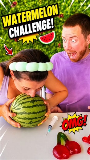 🔥 She Said NO to Everything… Until Watermelon! 🍉😱 #shorts #explore #trendingshorts