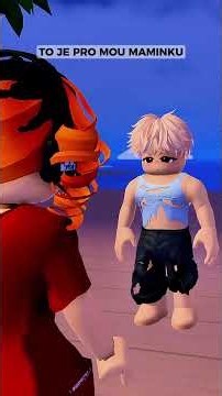 Moje máma NAKRMILA CHUDÉHO CHLAPCE… a on jí pak ZACHRÁNIL ŽIVOT! 🥺❤️ #roblox