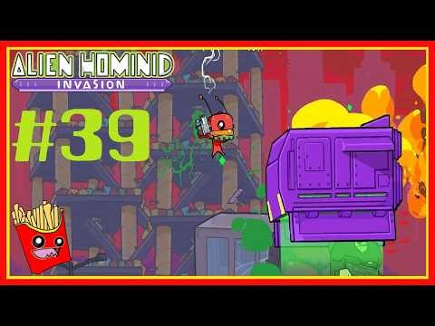 FriesPlays: Alien Hominid Invasion #39 - Dropship Showdown (Fries101Reviews)