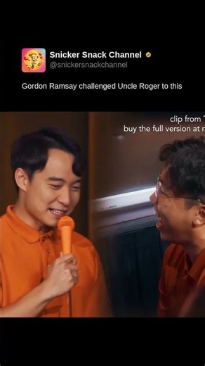 Gordon Ramsay challenged Uncle Roger to this
