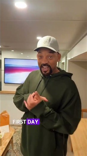 Will Smith’s first day on set of #Supermax. | Prime Video