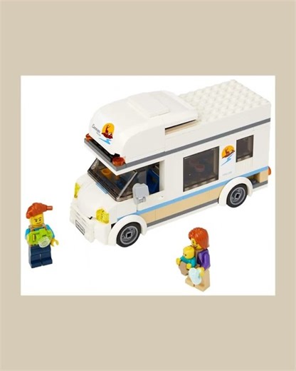 Lego City Holiday Camper Van 60283 Building Kit (190 Pieces)