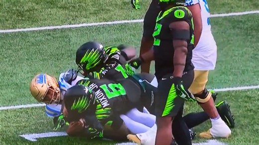 Should Oregon's Bear Alexander Have Been Ejected For Punching UCLA Quarterback Nico Iamaleava