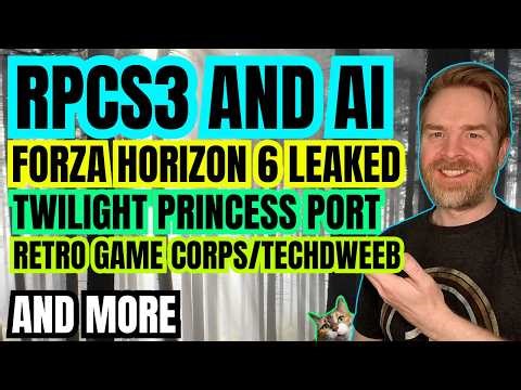RPCS3 and AI, Forza Horizon 6 Leaked, RetroArch, Anbernic RG Rotate and More