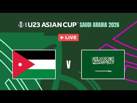 Jordan vs Saudi Arabia | Full Match | AFC U23 Asian Cup™ 2026 – Group Stage