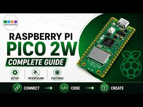 EP01: How to Install Raspberry Pi PICO 2W in Arduino IDE | MUFA TECH SOLUTIONS
