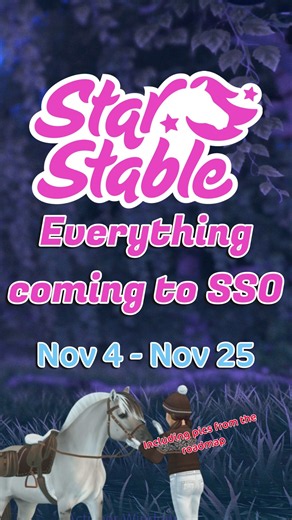 Everything coming to SSO Nov 4 - Nov 25 | Bazaar | Fjord #starstable #starstableonline