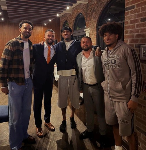 Tracy Morgan, the New York Knicks, Dave Portnoy, Dave Letterman dine in Westchester