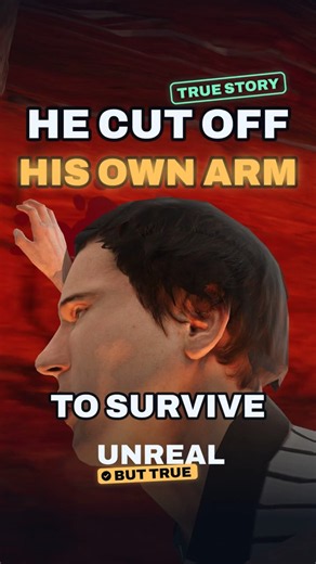 He Cut Off His Own Arm To Survive 😨
