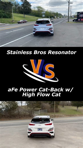 2022-2023 Hyundai Kona N: aFe Cat-Back vs Stainless Bros!
