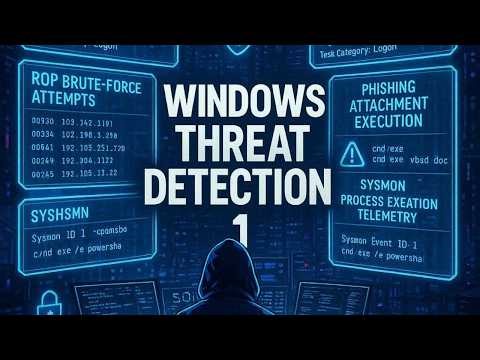 Windows Threat Detection 1 | TryHackMe | SOC Level 1 2025