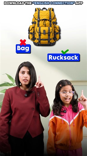 Don't Call Every Bag a “Bag”! 😍 10 Types of Bags in English | English Connection #shorts