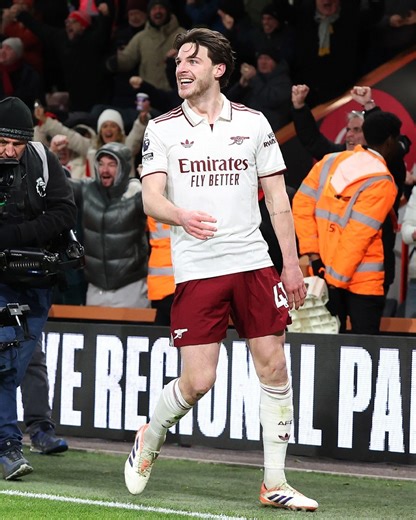 A commanding midfield performance 💪 Declan Rice's Bournemouth (A) best bits 🎞️ | Arsenal