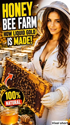 Inside America's Biggest Honey Bee Farm | How Pure Honey Is Made 🐝🍯