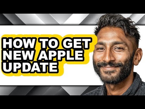 How to Get New Apple Update (easy Method)