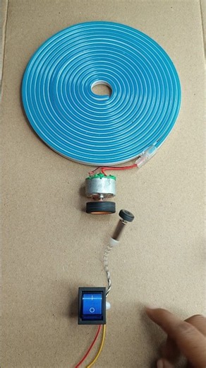 High Speed Vibrations Drone Motor To Start Neon Strip light • dcmotor