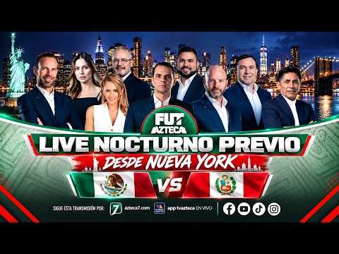🔴 EN VIVO: México vs Perú 🇲🇽 | | LIVE Nocturno