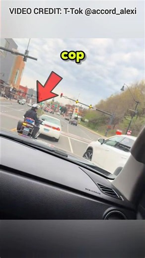 Driver Gets Instant Karma For Illegal Turn😨