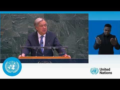 On SDGs, Progress Must Accelerate at Scale and Speed - UN Chief | HLPF 2026 | United Nations