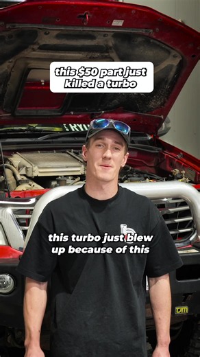 Turbo failure warning: common MAF-related part to check