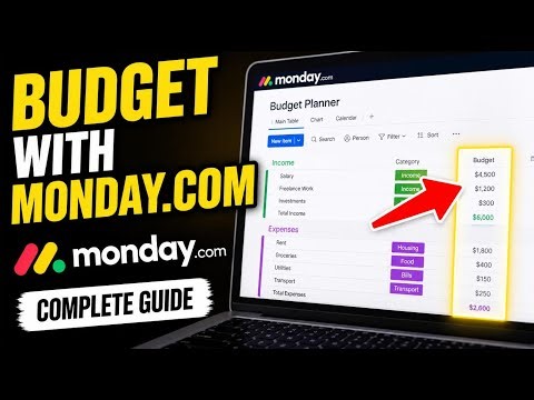 How to budget with Monday.com - Complete Guide