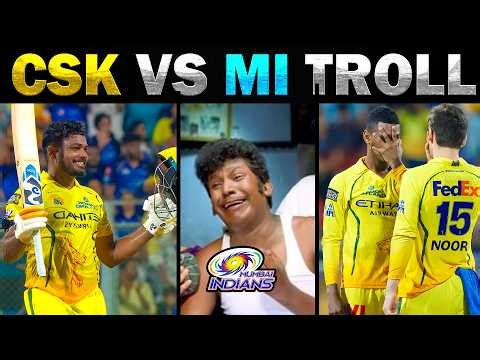 😂குஜிலிமஸ்த்து பண்ணியாச்சு 💥 SANJU SAMSON 101* 💥 HOSEIN 💥 CSK VS MI IPL TROLL 2026 🔥 Today Trending