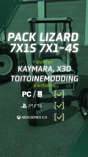 🔧 Mod Spotlight: Pack Lizard 7X1S 7X1-4S 🚜