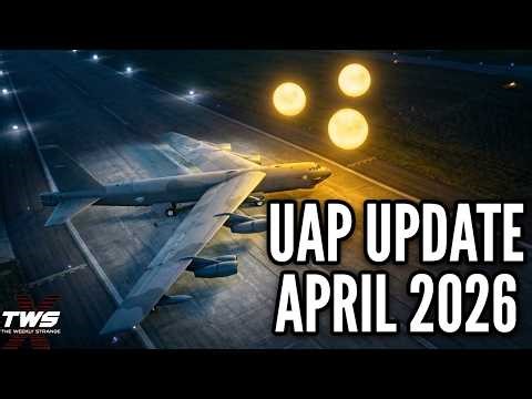 UAP Update April 2026: Aliens.gov, Luna Mandate, & Barksdale AFB Siege THE WEEKLY STRANGE Episode 96