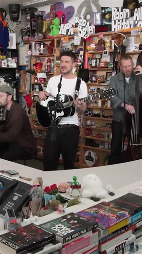 Mumford & Sons played Badlands LIVE for the first time ever 🎸 #tinydeskconcert #tinydesk