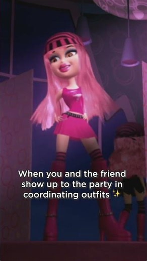Taking the "what are you wearing?" text a bit too far #bratz