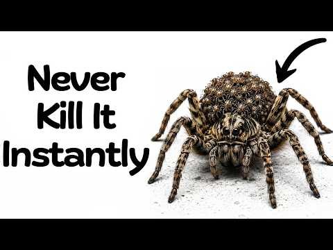 What the Wolf Spider Experiences in the 10 Seconds Before You Kill It