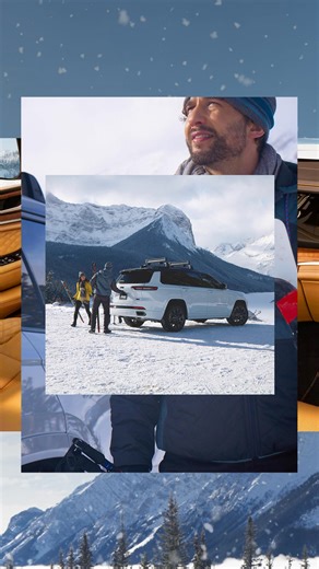 Drive in snow like a pro. Explore Grand Cherokee. | Jeep