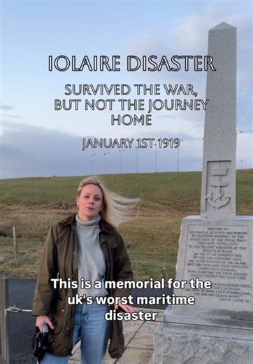 The Iolaire Disaster..the ship bringing servicemen home to the Isle of Lewis after the end of the First World War. Many had survived the war, only to lose their lives in the final moments of their journey, just metres from shore, on New Years Day. This video remembers the men who were lost, the communities forever changed and why the Iolaire disaster still holds such meaning more than a century later. I was surprised I had never heard of this tragedy, when my uncle told me about it whilst we wer
