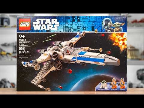 CHEAP! In the bad way. LEGO Star Wars NEW REPUBLIC X-WING Review!