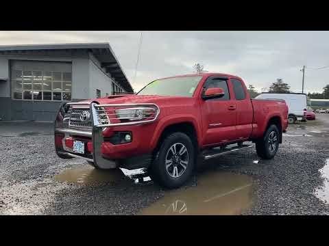 2016 Toyota Tacoma Used Inferno NEWPORT OREGON PRE_OWNED TOYOTA NEW Tacoma DEALS CUSTOMER_SERVICE