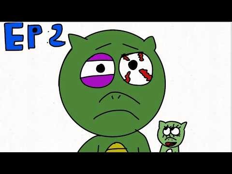 Godzilla jr the animated series I EP2 kaiju-sitting