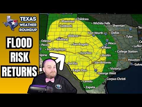 Texas Storms Continue This Week: Heavy Rain, Hail & Flooding Risk