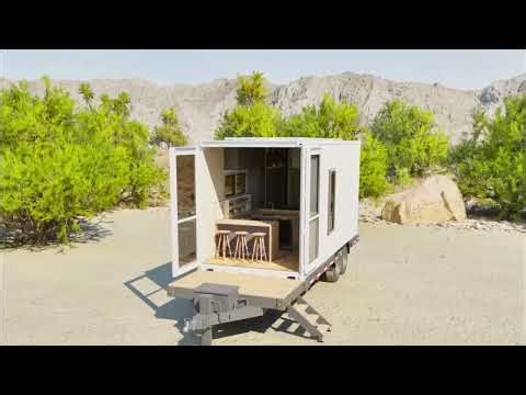 Shipping Container Kitchen Tour | Modern Prefab Modular Home & Commercial Unit