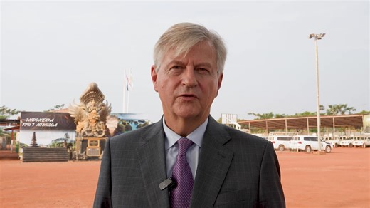 2025 was a challenging year for peace. Yet, despite difficult circumstances, peacekeepers continued to work tirelessly to protect civilians, monitor ceasefires, and support the delivery of humanitarian assistance to the communities they serve. As 2025 draws to a close, United Nations Peacekeeping chief Jean-Pierre Lacroix reflects on the year and sends best wishes to peacekeepers around the world as they embark towards 2026. #ServingForPeace | UN Geneva